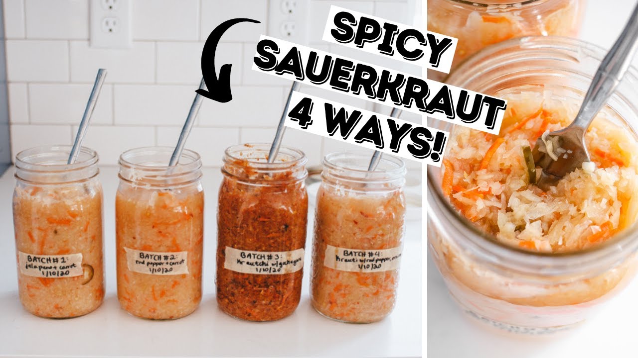 Sauerkraut is a fermented cabbage dish that has been around since ancient times. 