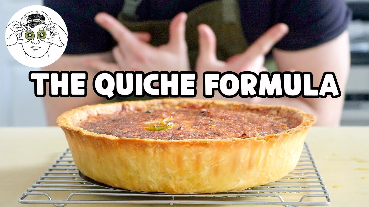 How to thicken quiche? 