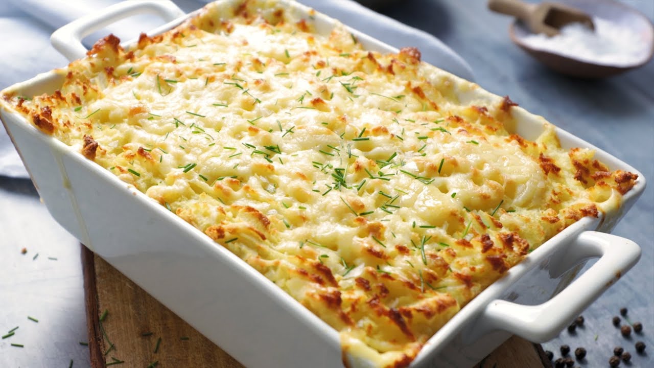 Fish pie is a delicious British dish that’s perfect for cold winter days. 