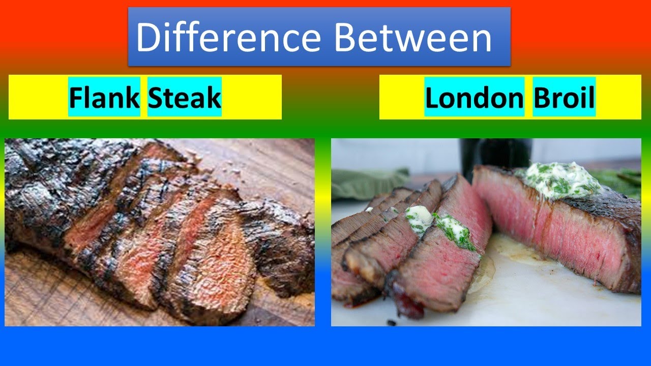 Do you know the difference between flank steak and London broil?