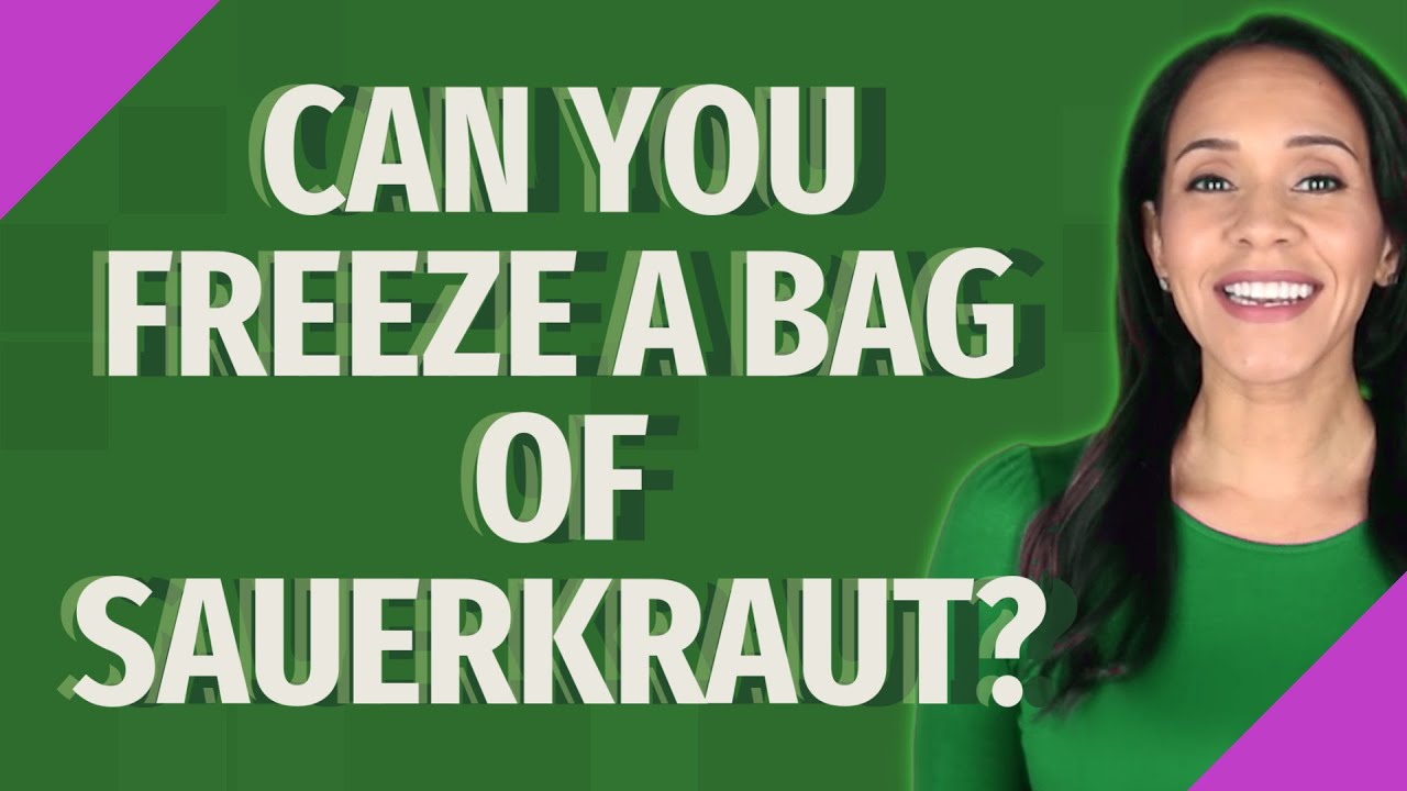 How long does it take to freeze sauerkraut?