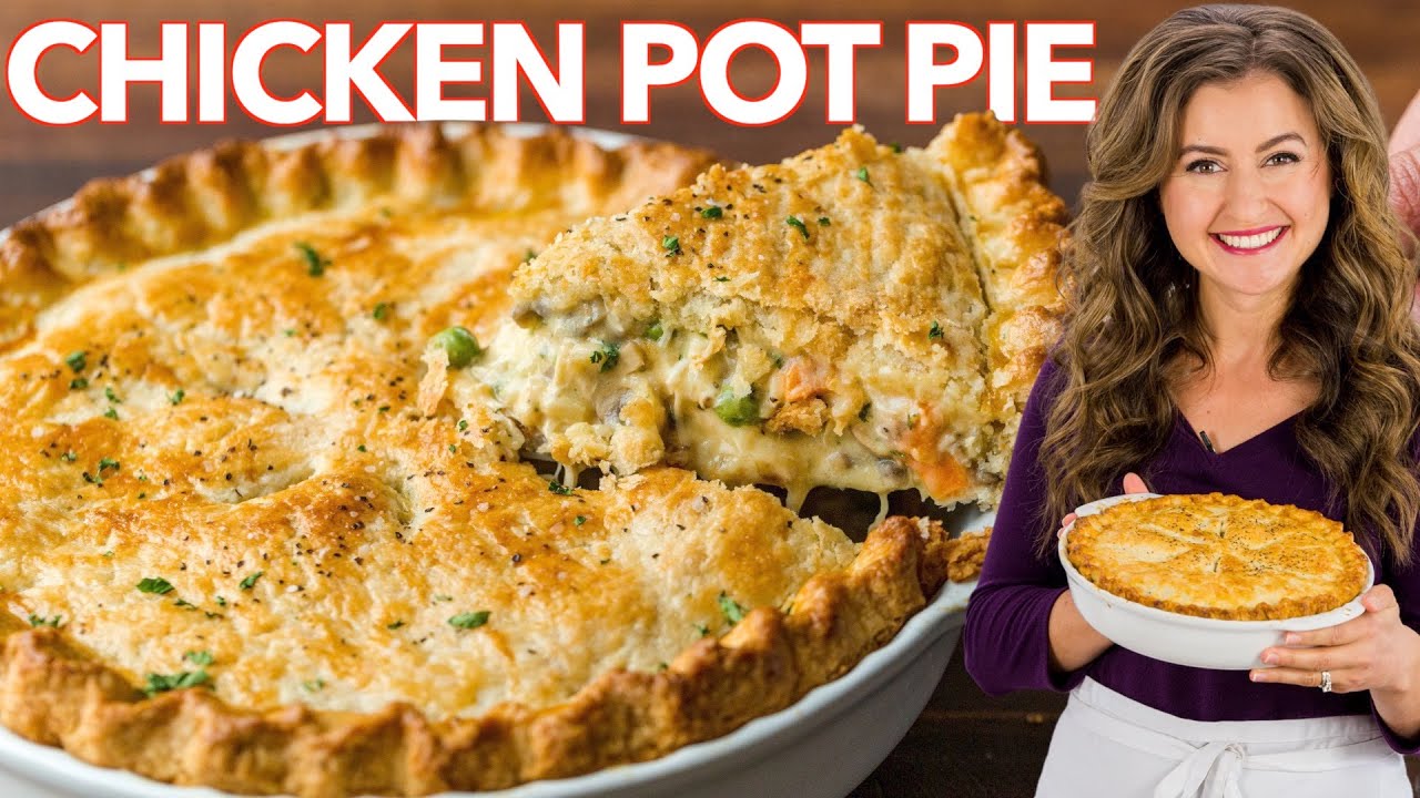 What side dish should I serve with chicken pot pie?