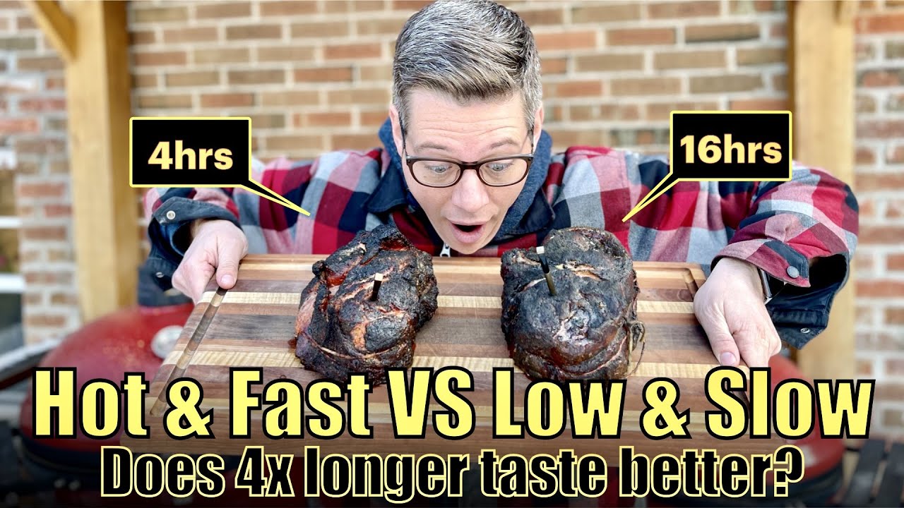 I’m sure you’ve seen plenty of pork shoulder recipes online but have you ever wondered how long to smoke it at 300°F and 350°F?
