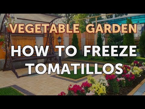 Can you freeze tomatillos? 