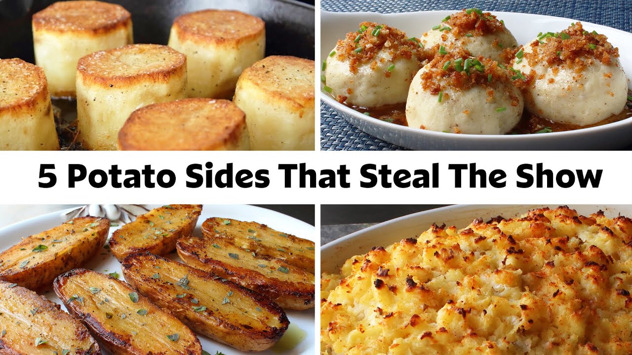 What side dish goes well with baked potatoes?