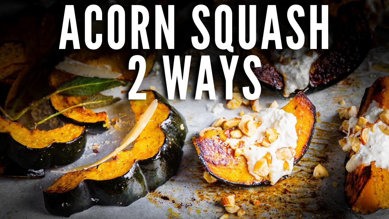 What side dish goes well with acorn squash?