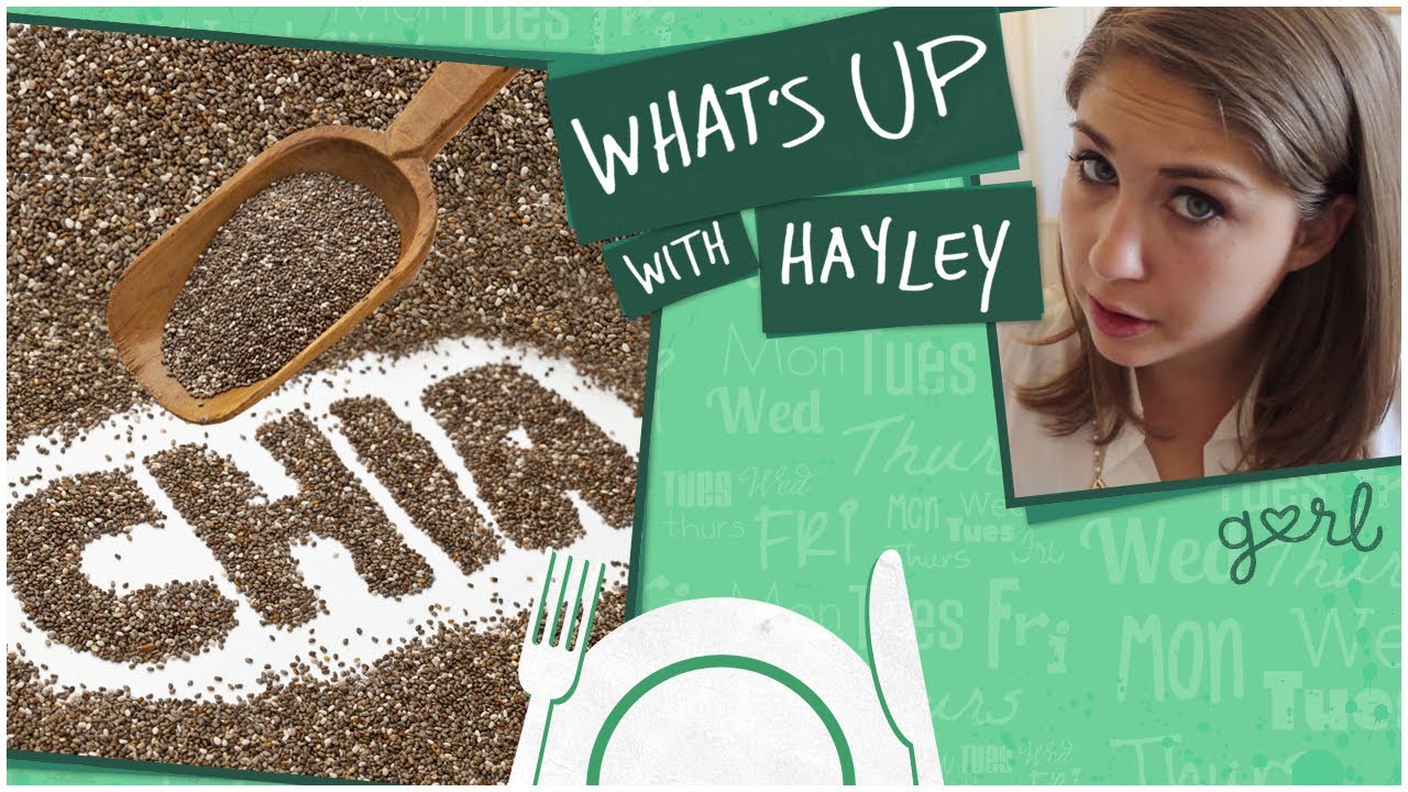 Chia seeds are tiny black seeds that look like poppy seeds. 