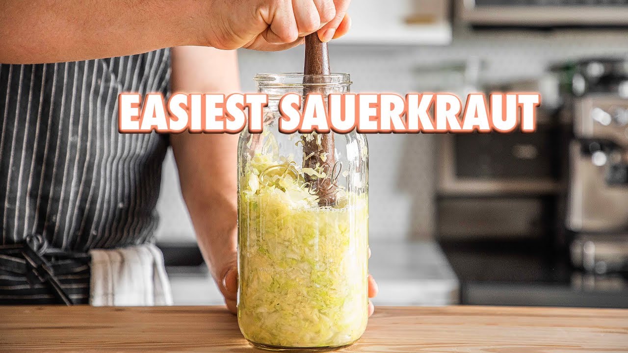 Sauerkraut is a fermented cabbage dish that has been around since ancient times. 