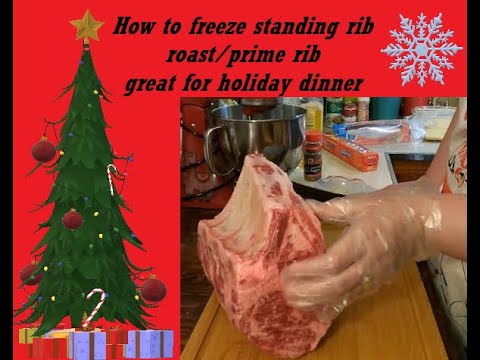 Can you freeze prime rib?