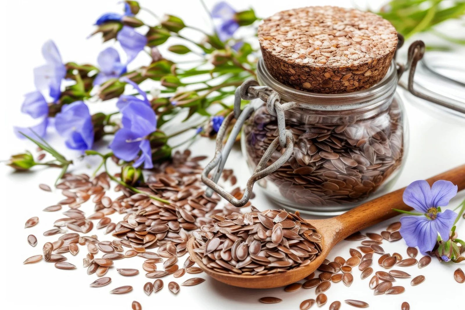 Flaxseed has long been touted as a superfood because of its high fiber content and omega 3 fatty acids. 