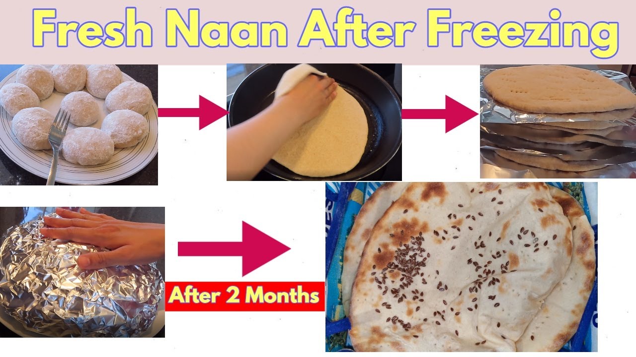 Can you freeze naan bread? 
