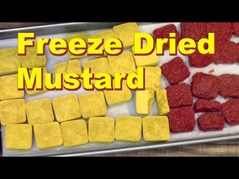 Can you freeze mustard? 
