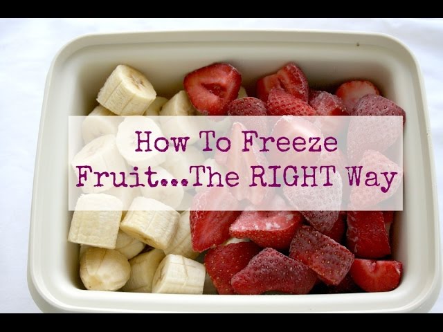A guide on freezing fruit salad for a more convenient and repeatable dish. 