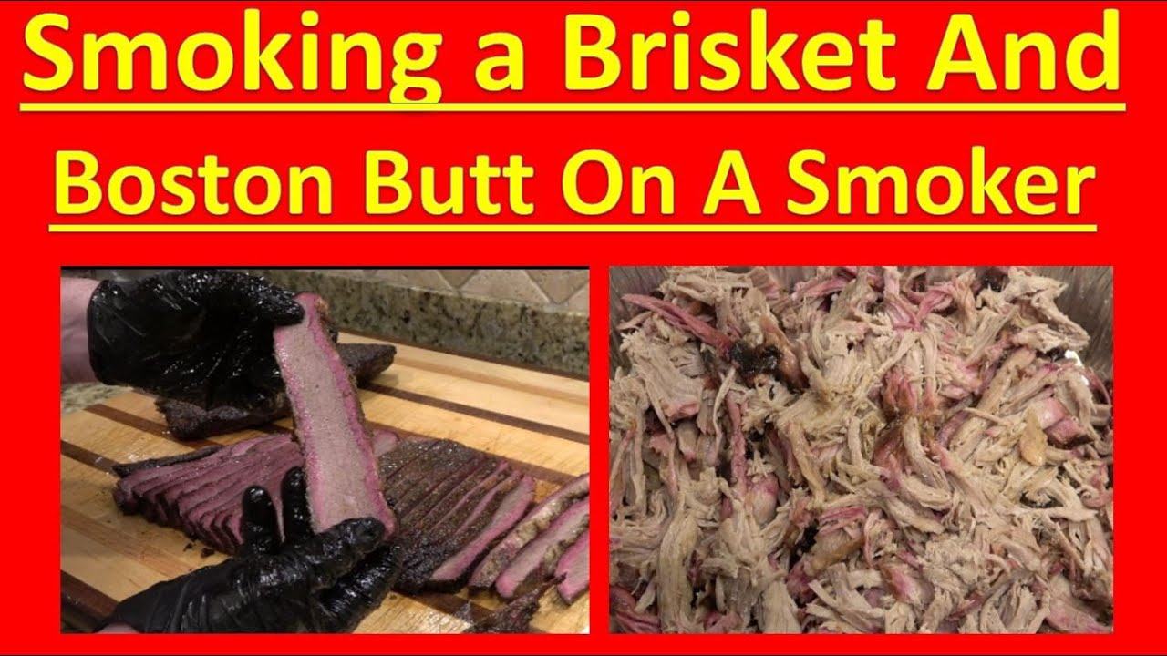 How often should you smoke brisket and pork together?