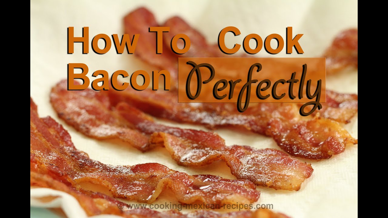 How long does bacon really need to cook before it’s done? 