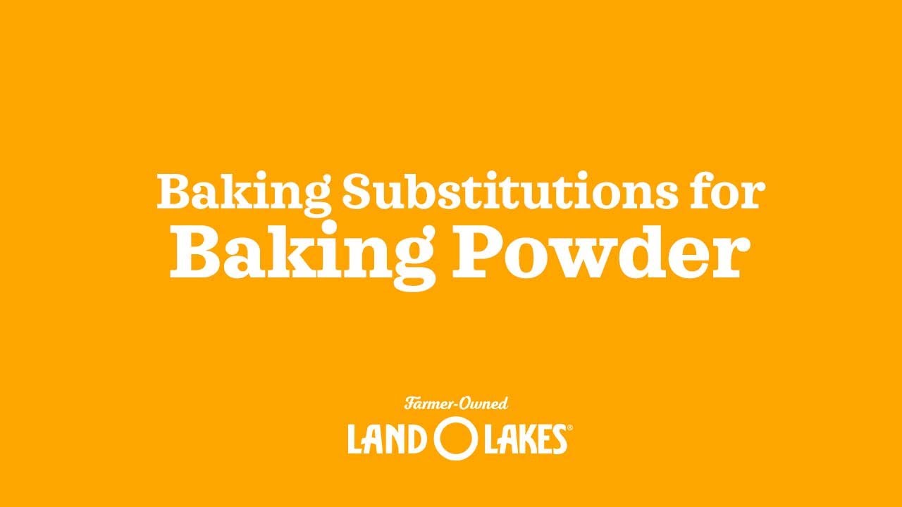 Do you ever wonder if there’s anything else you could substitute for baking powder?