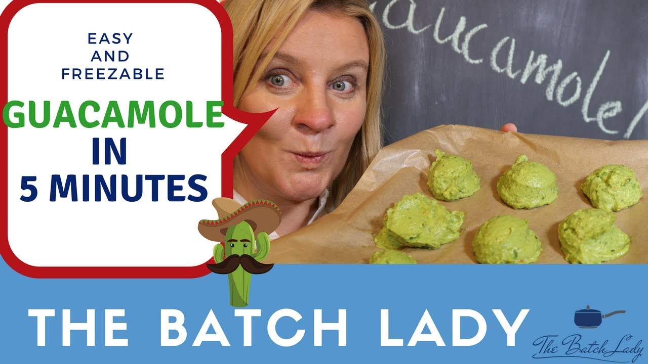 Guacamole is delicious but if you don’t want to eat it straight away, freezing it is a great way to preserve it.