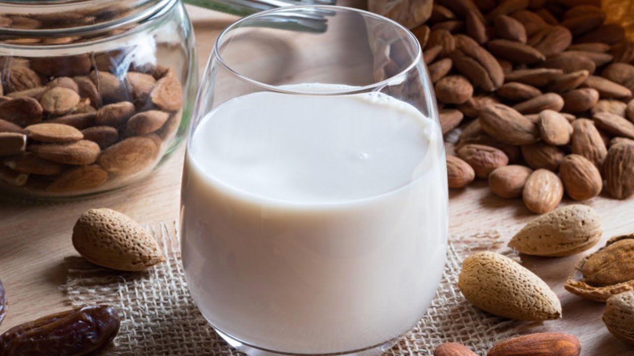 Almond milk has become very popular lately because it tastes great and is good for you. 