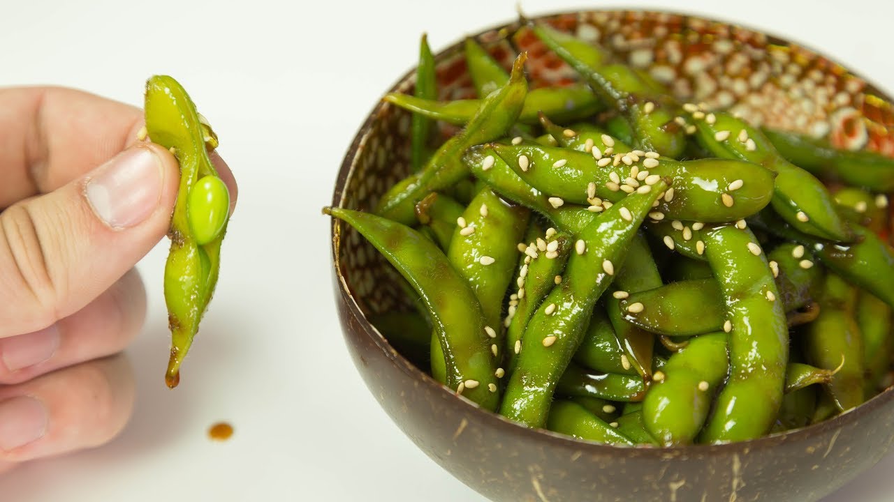 Edamame is delicious!