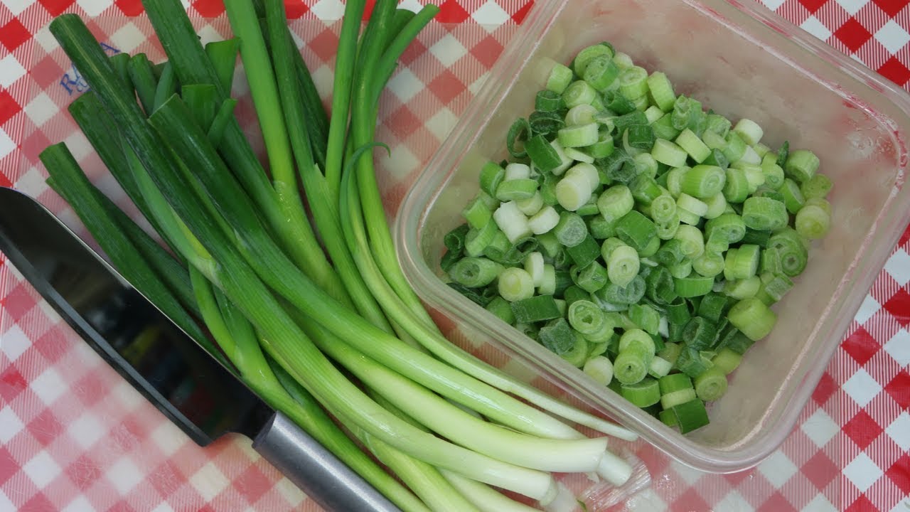 Green onions are delicious!