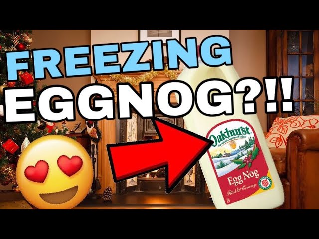 Eggnog is delicious! 