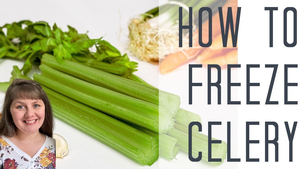 Celery has been around since ancient times but did you know there’s a way to freeze celery?