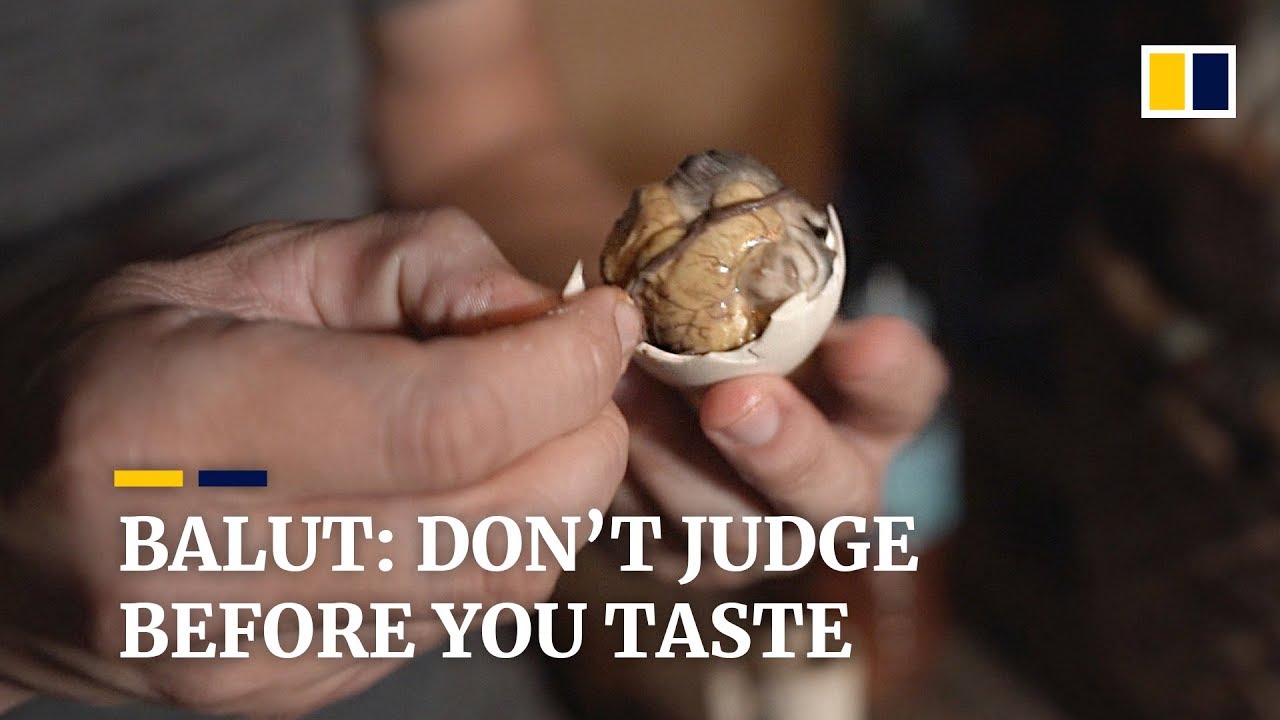 Balut is a Filipino delicacy consisting of duck egg wrapped in a soft, white membrane. 