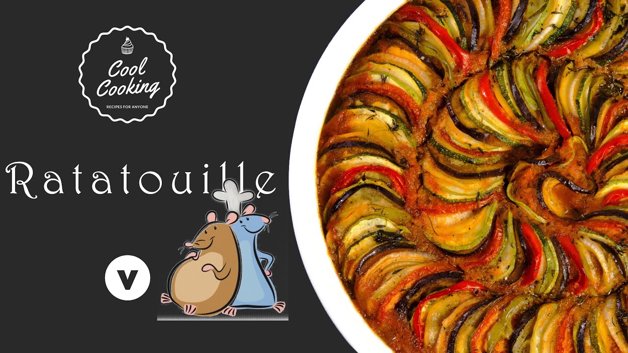 Ratatouille is a dish in which vegetables are stewed in sauce based on tomato and onion. 