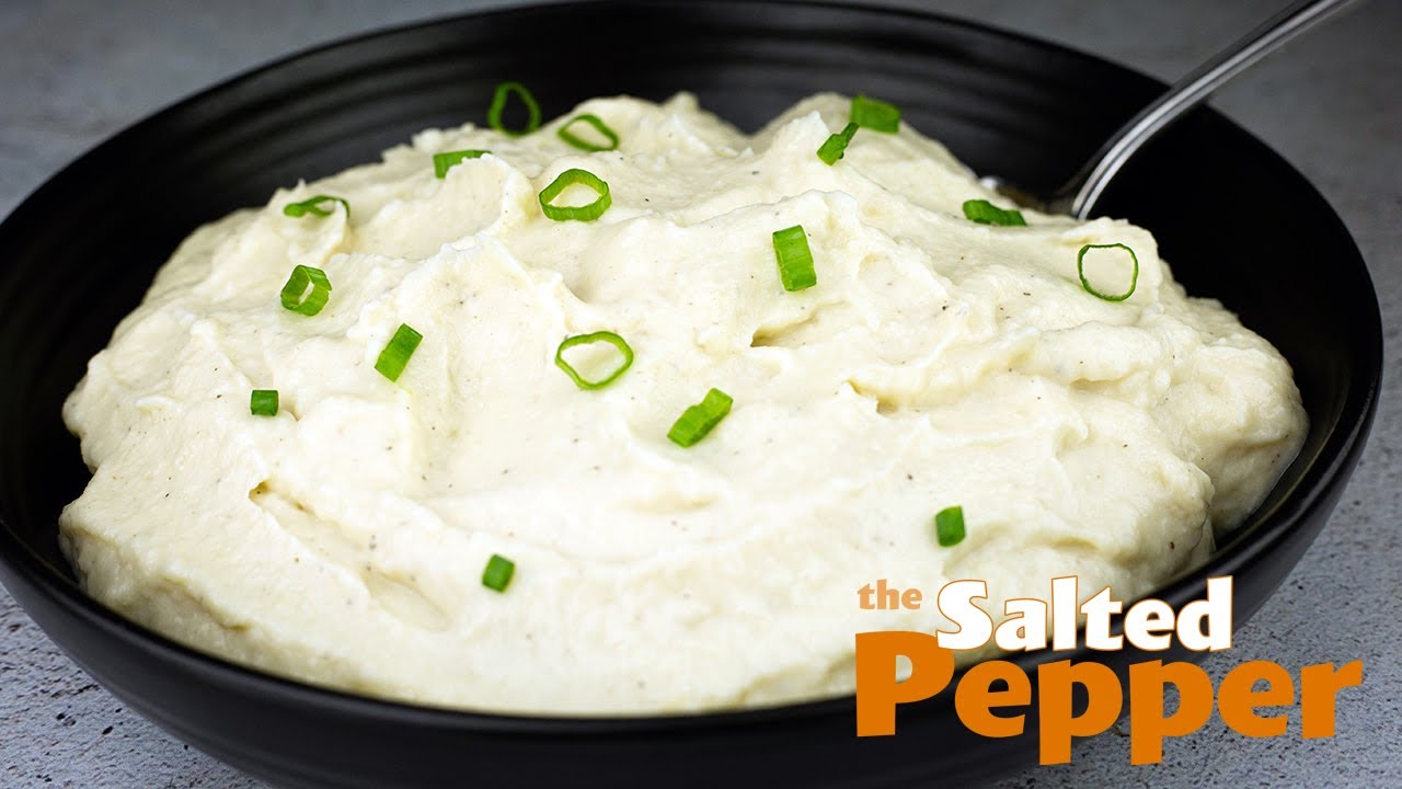 Have you ever tried to make a mashed cauliflower dish, but have it come out more like mashed potatoes? 