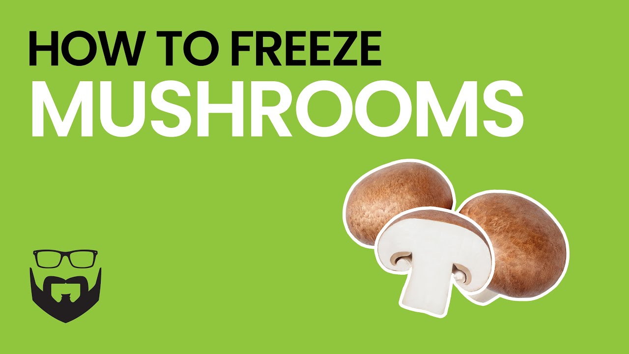 Do you freeze mushrooms before eating them?