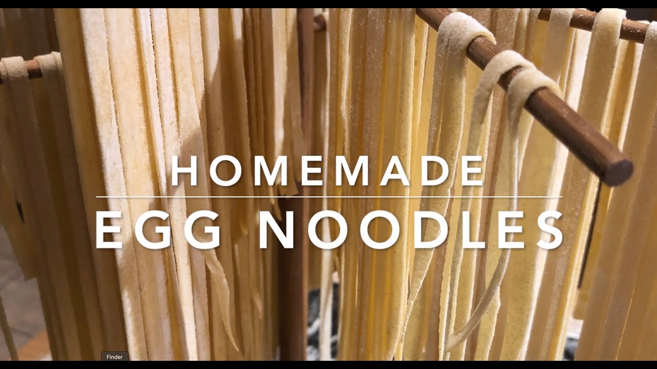 Do you ever wonder where the egg noodles come from?