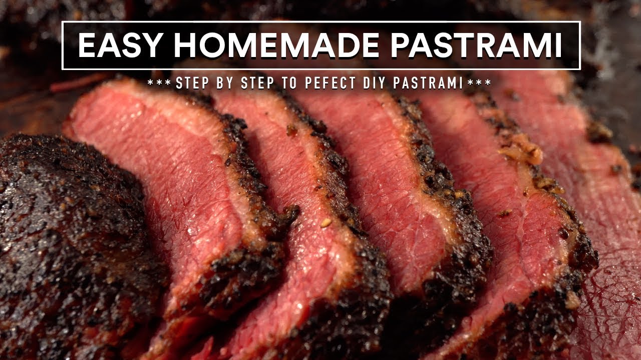 The article discusses the differences between pastrami and corned beef: