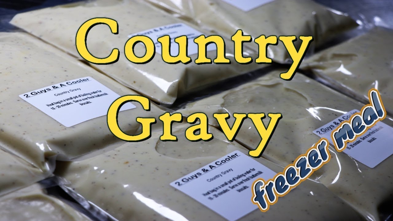 Is there ever a time when you have to freeze sausage gravy? 