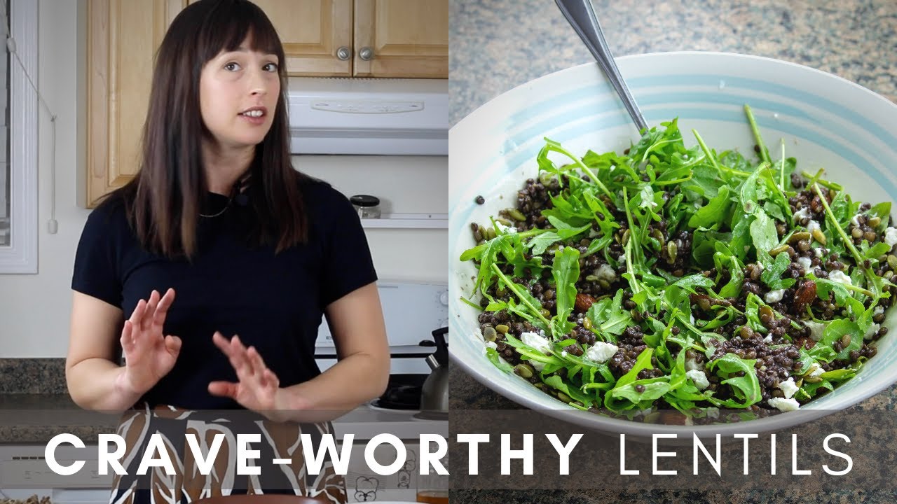 Lentils are a type of legume that grow in pods. 