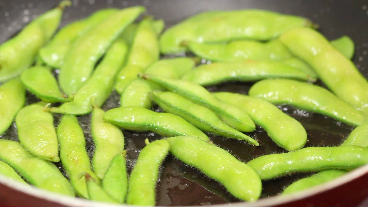 Edamame beans are a type of soybean. Will they taste good? 
