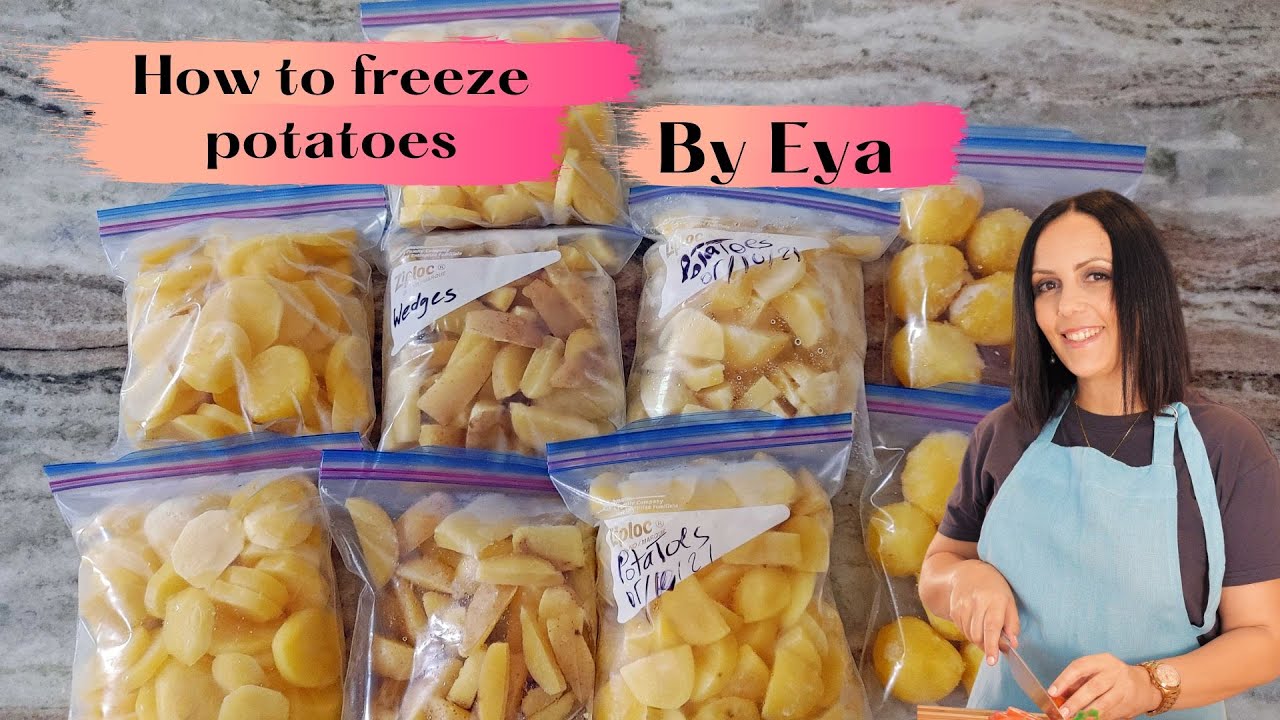 Do you freeze raw potatoes? 