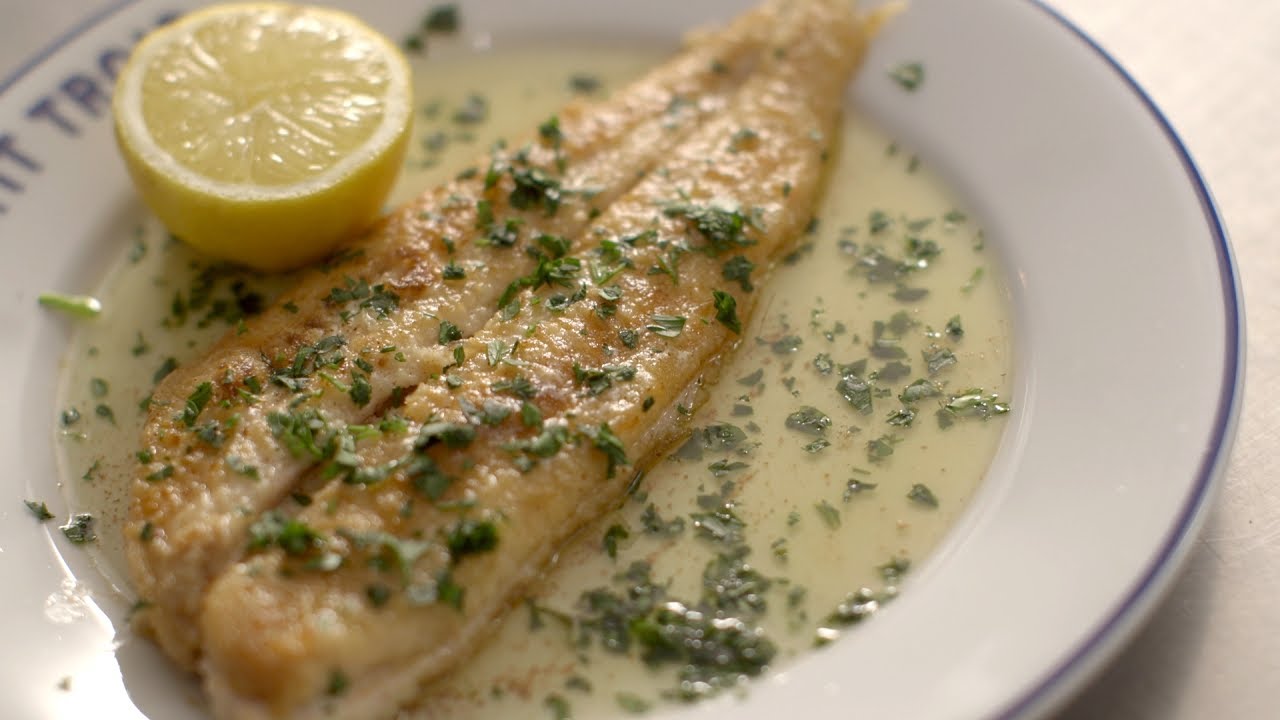 The Sole Meuniere is a type of fish dish that is typically made with sole fillets. 