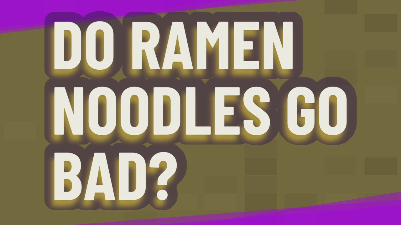 One of the most common questions people have is how long do ramen noodles last.