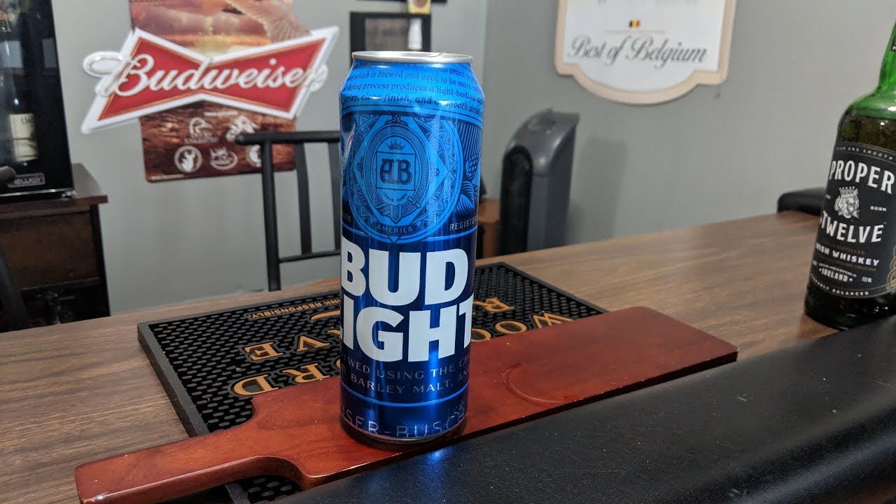Bud light has become synonymous with American beer culture. 